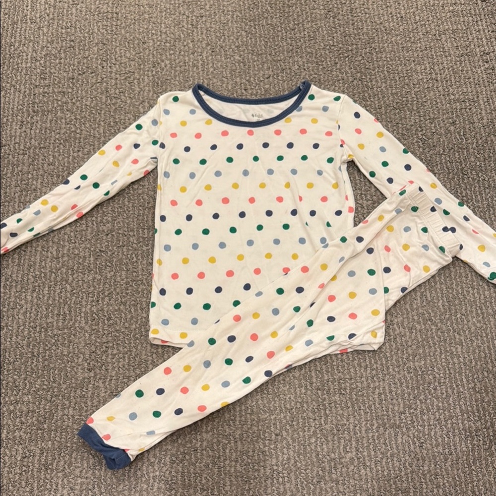 Kyte BABY White and Blue Pajama Sets